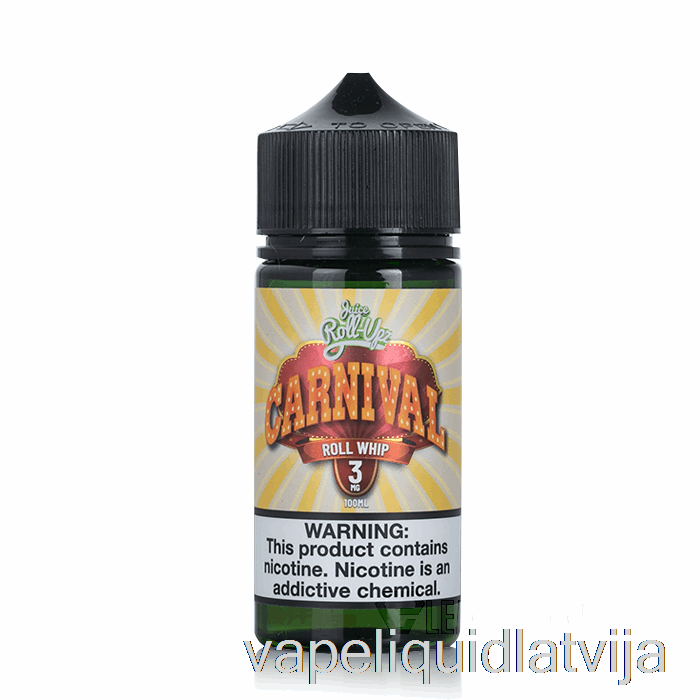 Ruļļu Pātaga - Karnevāls - Sula Roll-upz E-šķidrums - 100ml 6mg Vape šķidrums